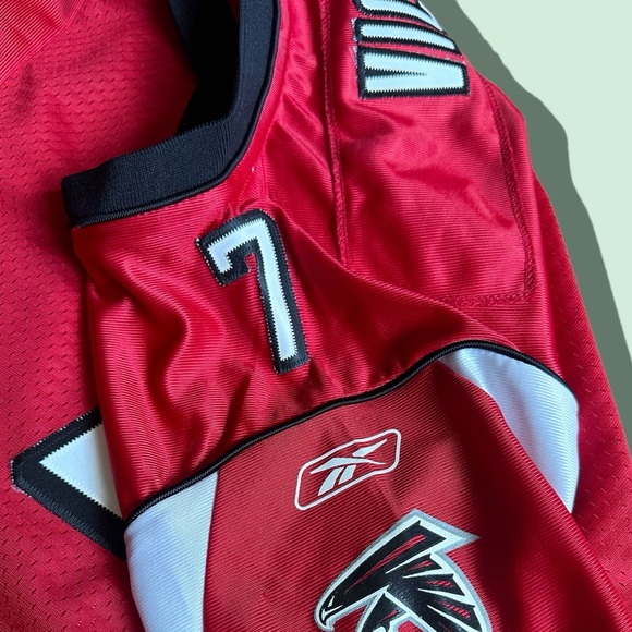 Youth NFL Officially Licensed Reebok Atlanta Falcons Jersey Michael Vick Sz Med - Picture 8 of 11